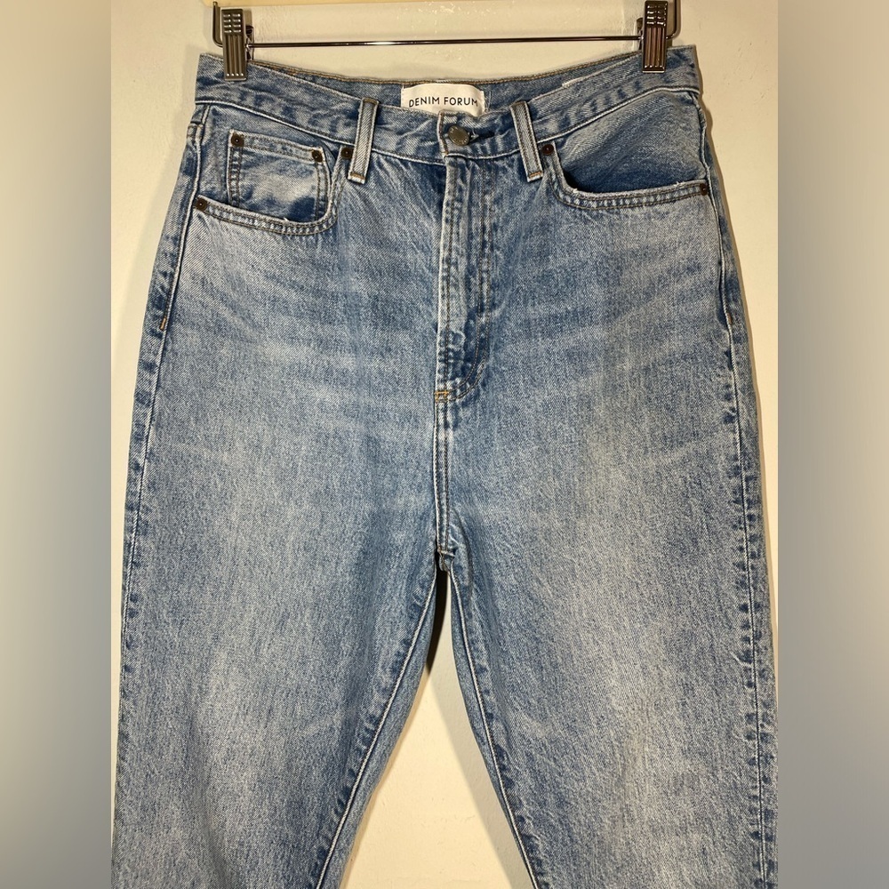 Aritzia Denim Forum The Nina Super High Rise Cigarette Jeans 30L size 28 - Picture 4 of 8